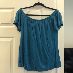 Off the shoulder shirt